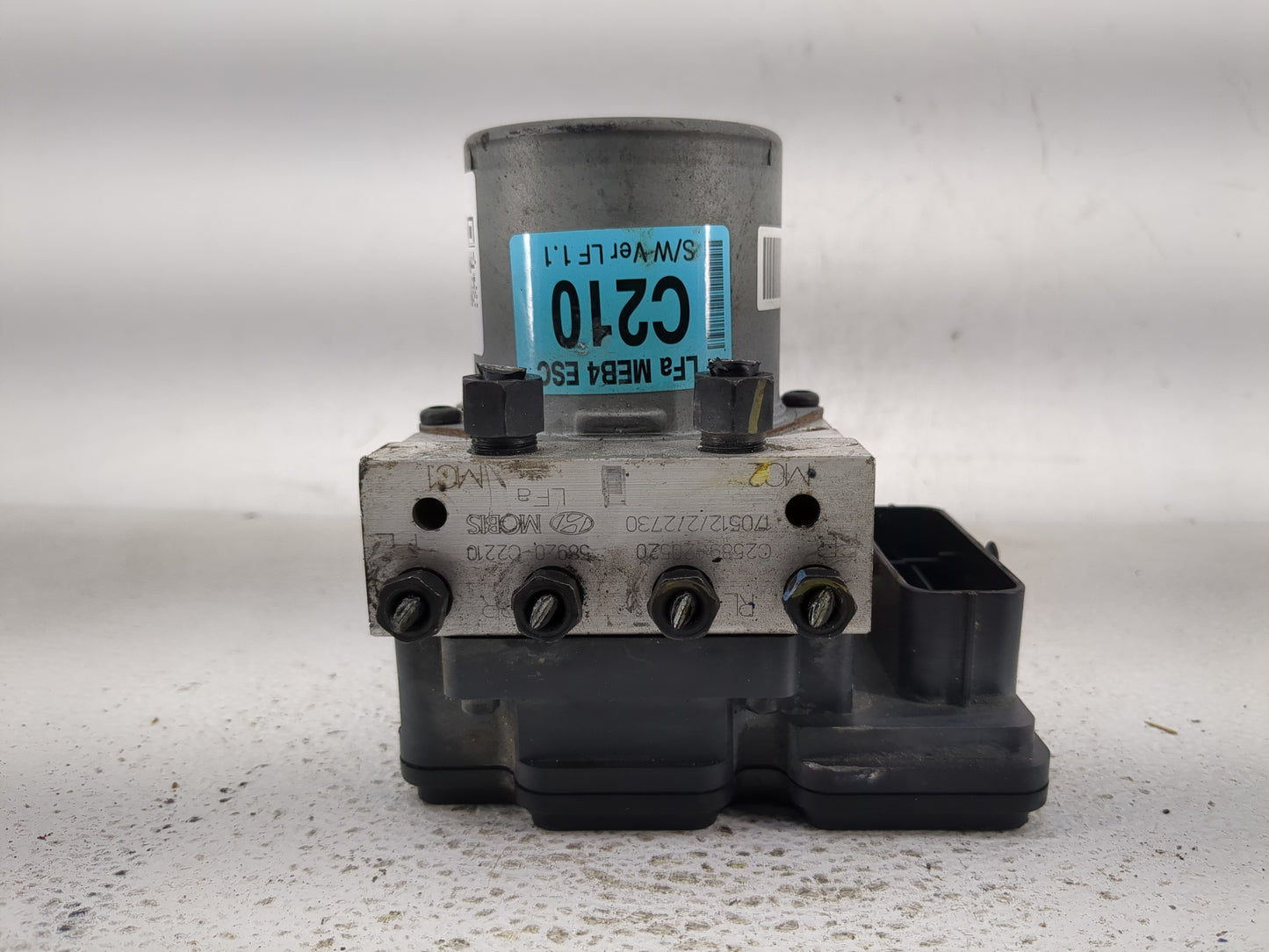 2018-2019 Hyundai Sonata ABS Pump Control Module Replacement P/N:61589-45100 Fits Fits 2018 2019 OEM Used Auto Parts - Oemus