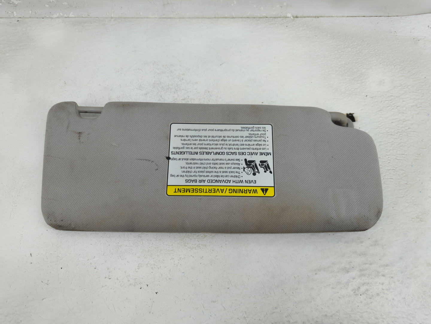 2016-2019 Hyundai Sonata Sun Visor Shade Replacement Driver Left Mirror Fits Fits 2016 2017 2018 2019 OEM Used Auto Parts - 