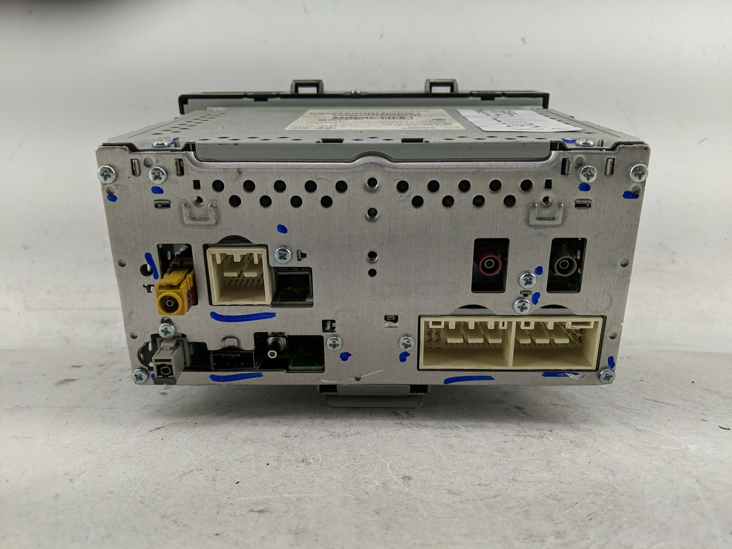 2018-2019 Hyundai Sonata Radio AM FM Cd Player Receiver Replacement P/N:96160C2UB04X Fits Fits 2018 2019 OEM Used Auto Parts