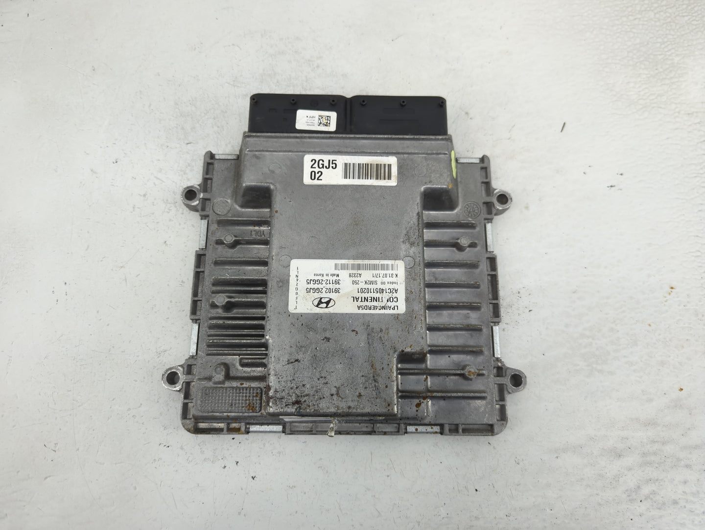 2018-2019 Hyundai Sonata PCM Engine Control Computer ECU ECM PCU OEM P/N:39112-2GGJ5 39102-2GGJ5 Fits Fits 2018 2019 OEM Use
