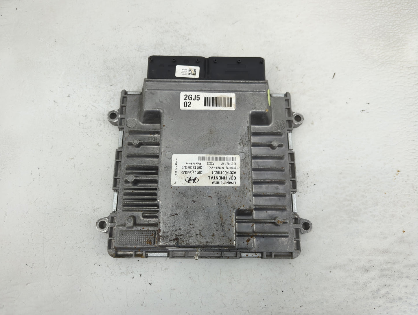 2018-2019 Hyundai Sonata PCM Engine Control Computer ECU ECM PCU OEM P/N:39112-2GGJ5 39102-2GGJ5 Fits Fits 2018 2019 OEM Use