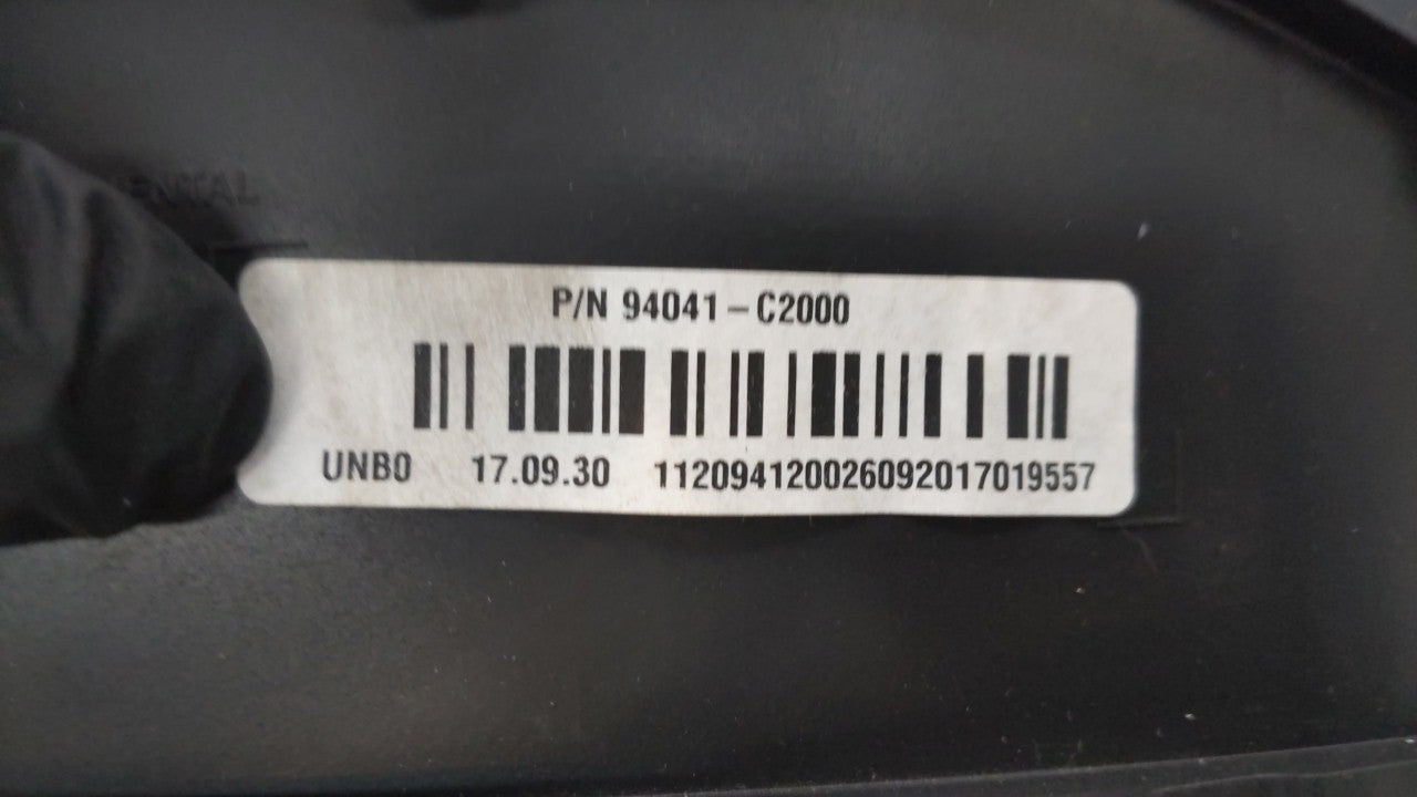 2018 Hyundai Sonata Instrument Cluster Speedometer Gauges P/N:94041-C2000 Fits OEM Used Auto Parts - Oemusedautoparts1.com