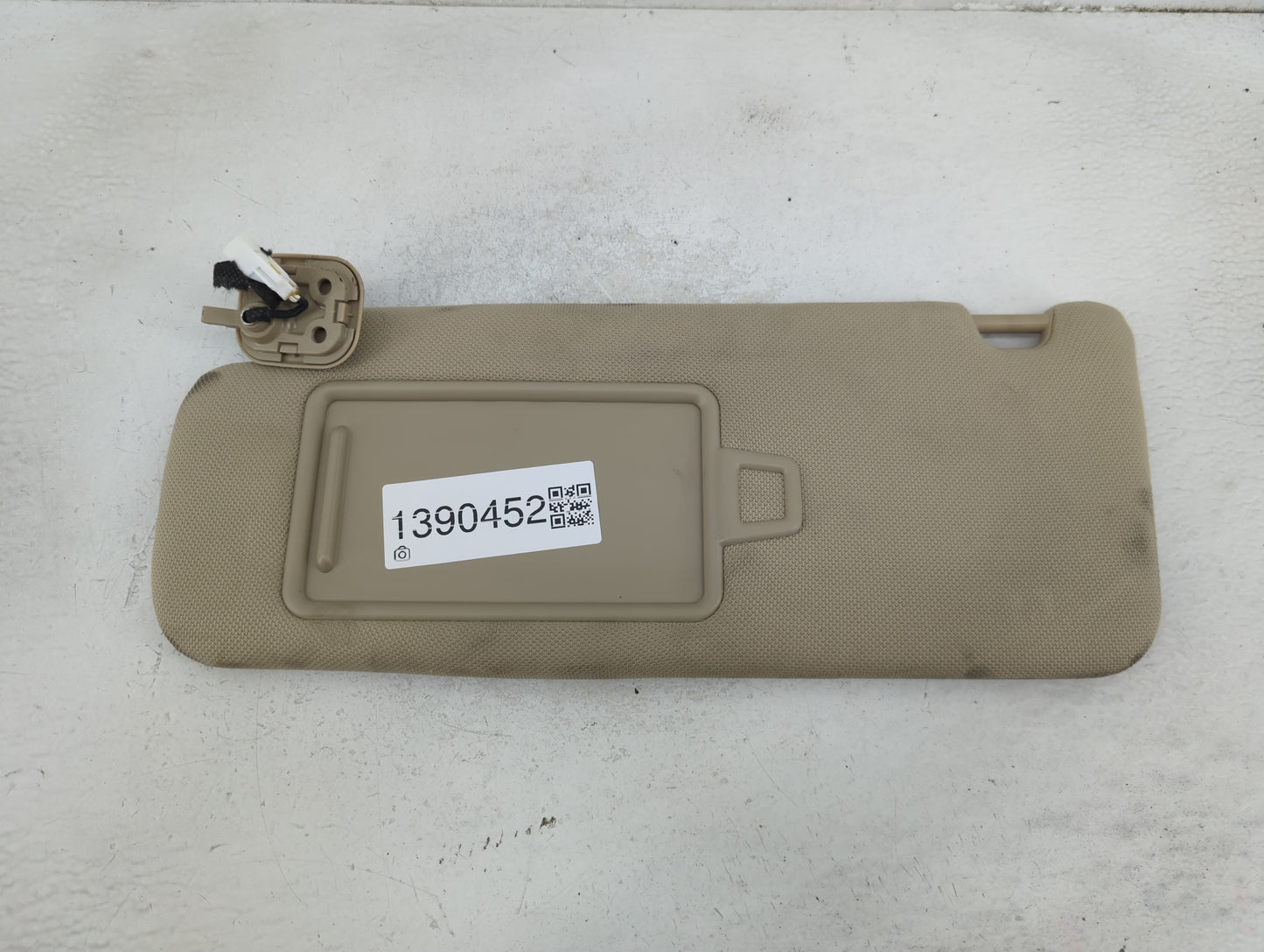 2016-2019 Hyundai Sonata Sun Visor Shade Replacement Driver Left Mirror Fits Fits 2016 2017 2018 2019 OEM Used Auto Parts - 