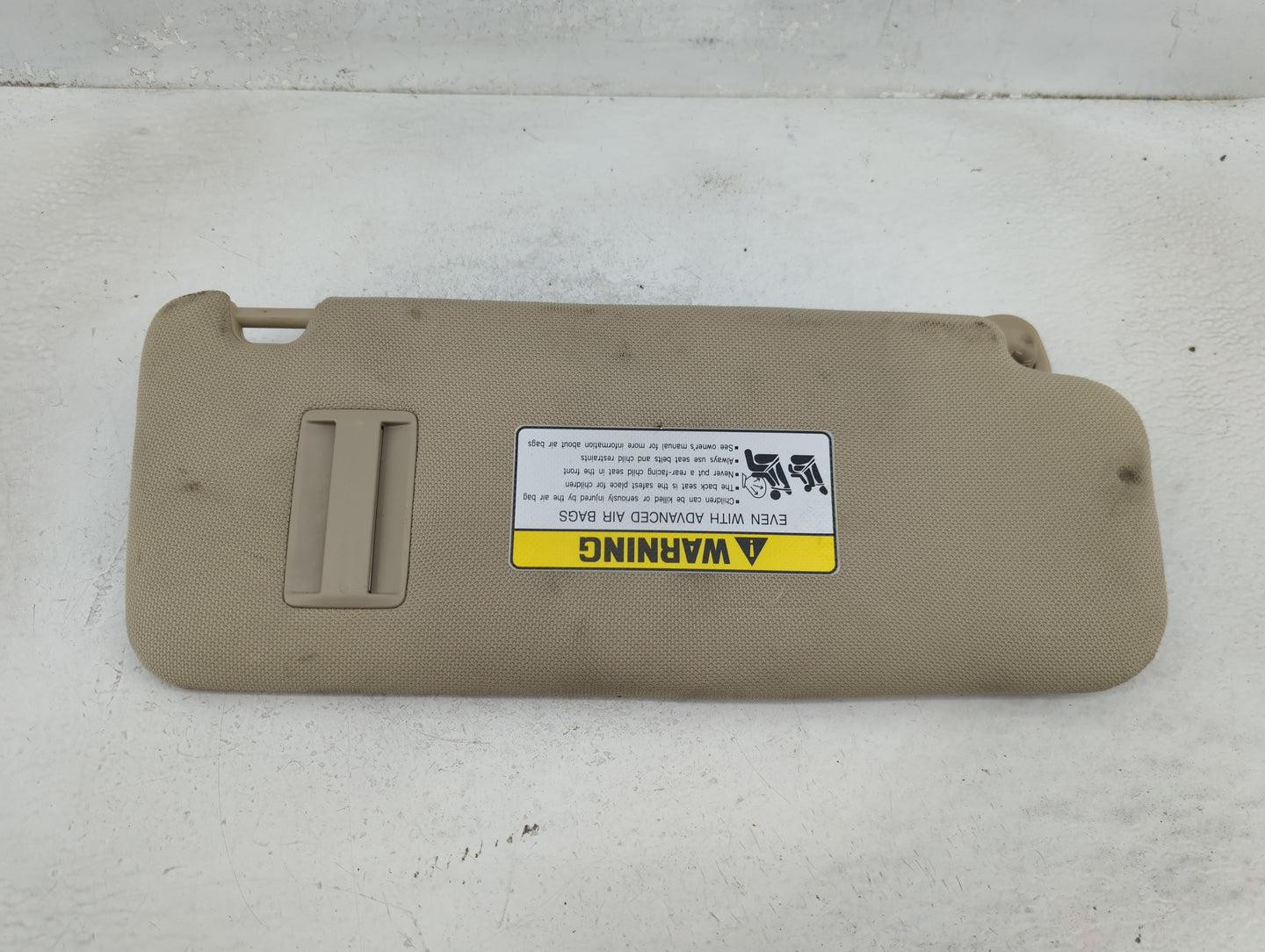 2016-2019 Hyundai Sonata Sun Visor Shade Replacement Driver Left Mirror Fits Fits 2016 2017 2018 2019 OEM Used Auto Parts - 