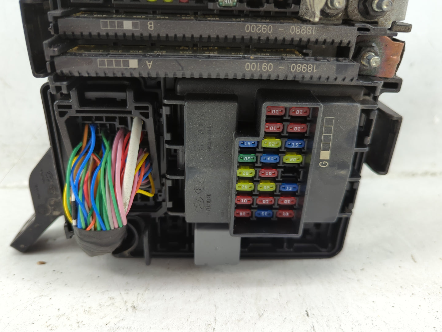 2018-2019 Hyundai Sonata Fusebox Fuse Box Panel Relay Module P/N:91951-E6850 Fits Fits 2018 2019 OEM Used Auto Parts - Oemus