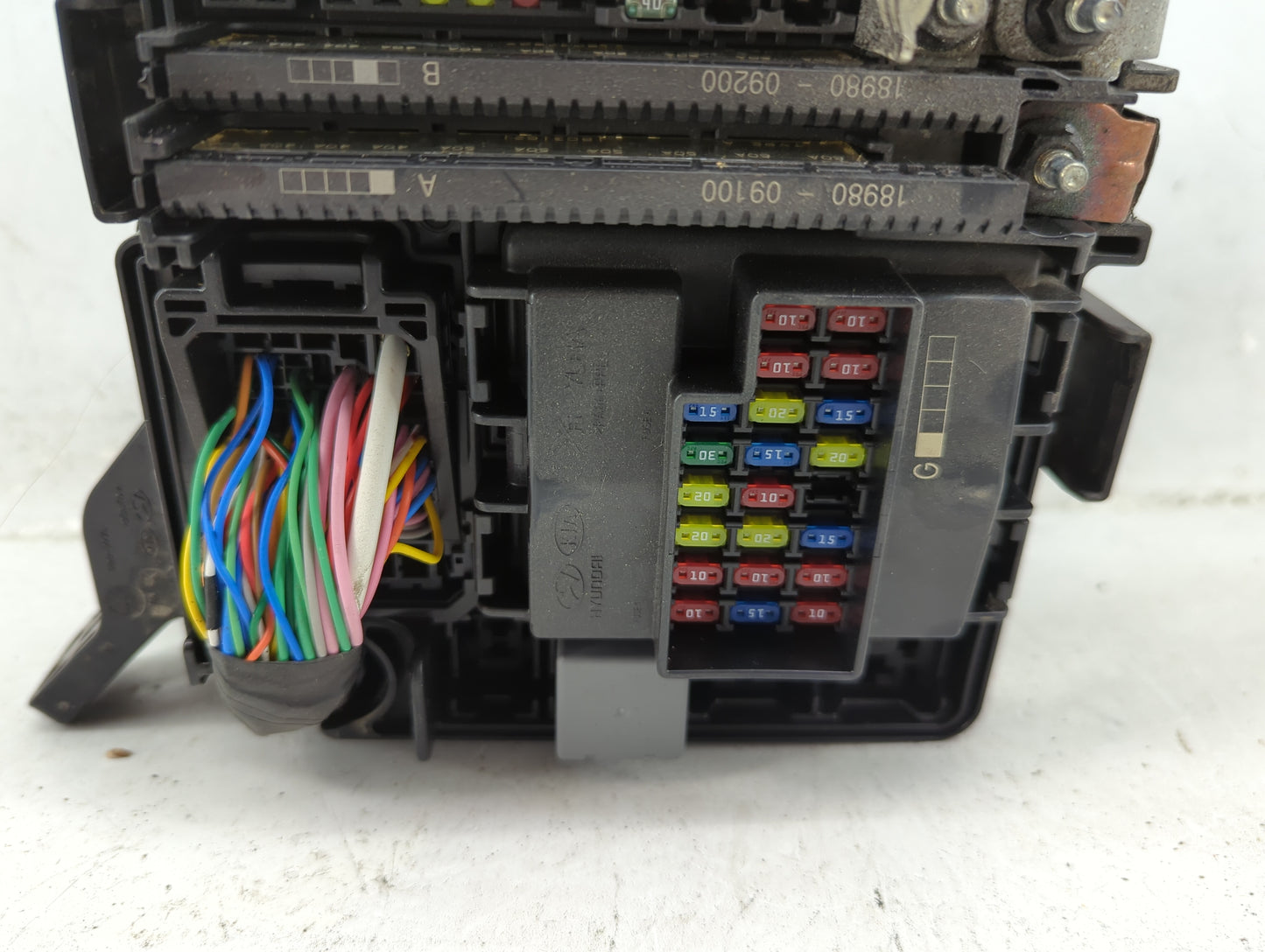 2018-2019 Hyundai Sonata Fusebox Fuse Box Panel Relay Module P/N:91951-E6850 Fits Fits 2018 2019 OEM Used Auto Parts - Oemus