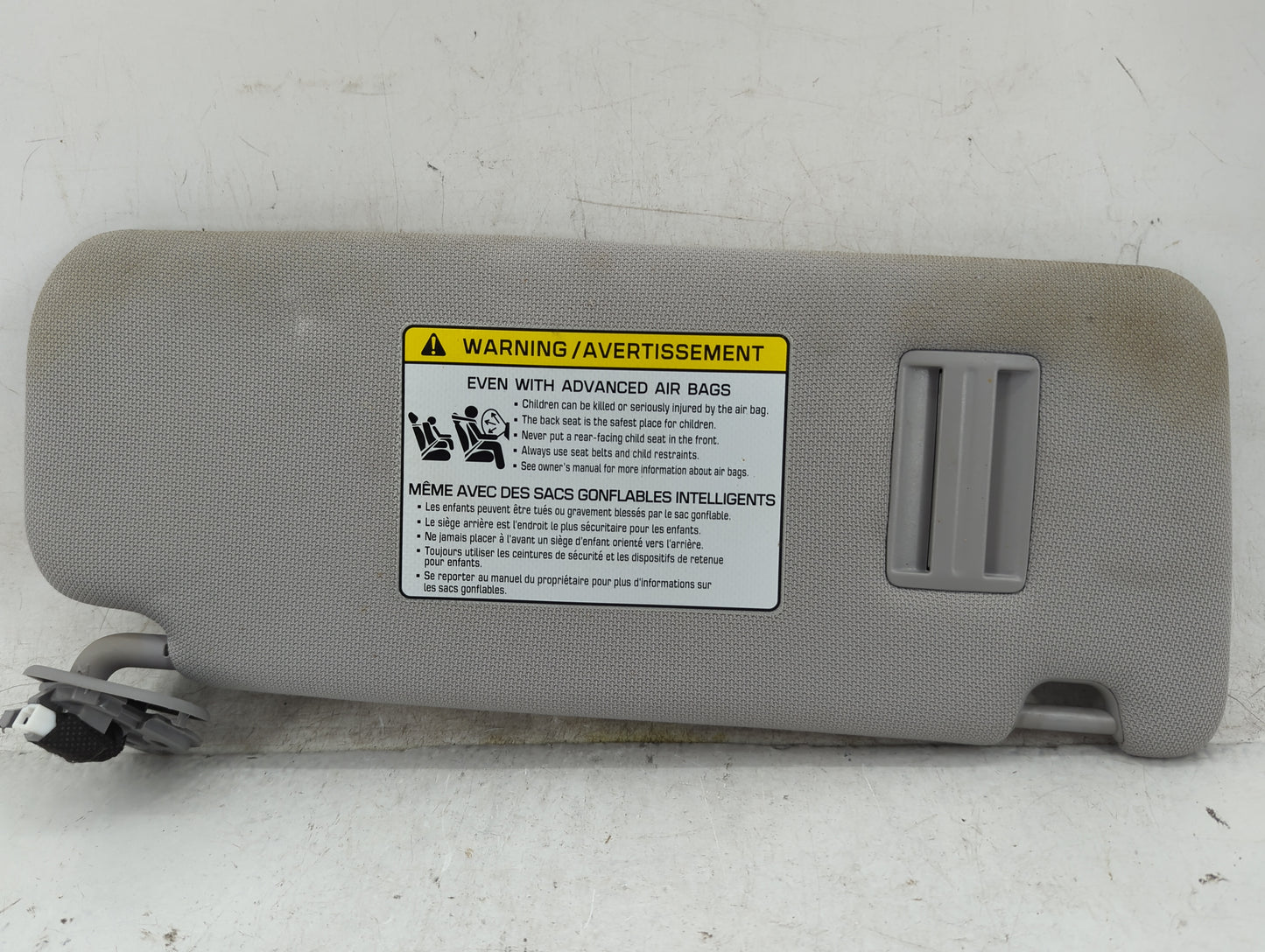 2016-2019 Hyundai Sonata Sun Visor Shade Replacement Driver Left Mirror Fits Fits 2016 2017 2018 2019 OEM Used Auto Parts - 