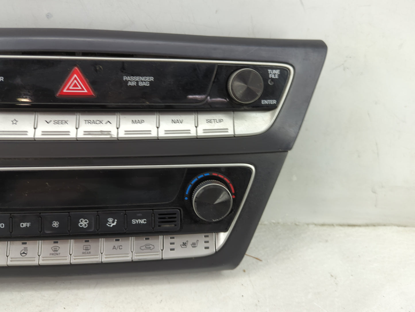 2018-2019 Hyundai Sonata Climate Control Module Temperature AC/Heater Replacement P/N:97250-C2BE0ZL5 Fits Fits 2018 2019 OEM