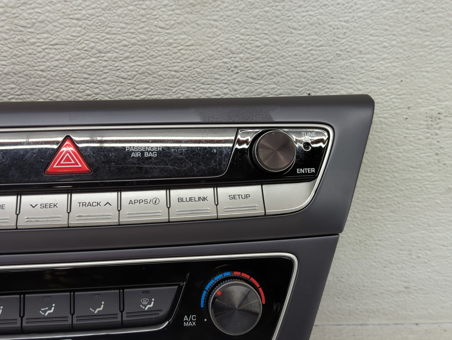 2018-2019 Hyundai Sonata Climate Control Module Temperature AC/Heater Replacement P/N:97250-C2AA0ZL5 Fits Fits 2018 2019 OEM