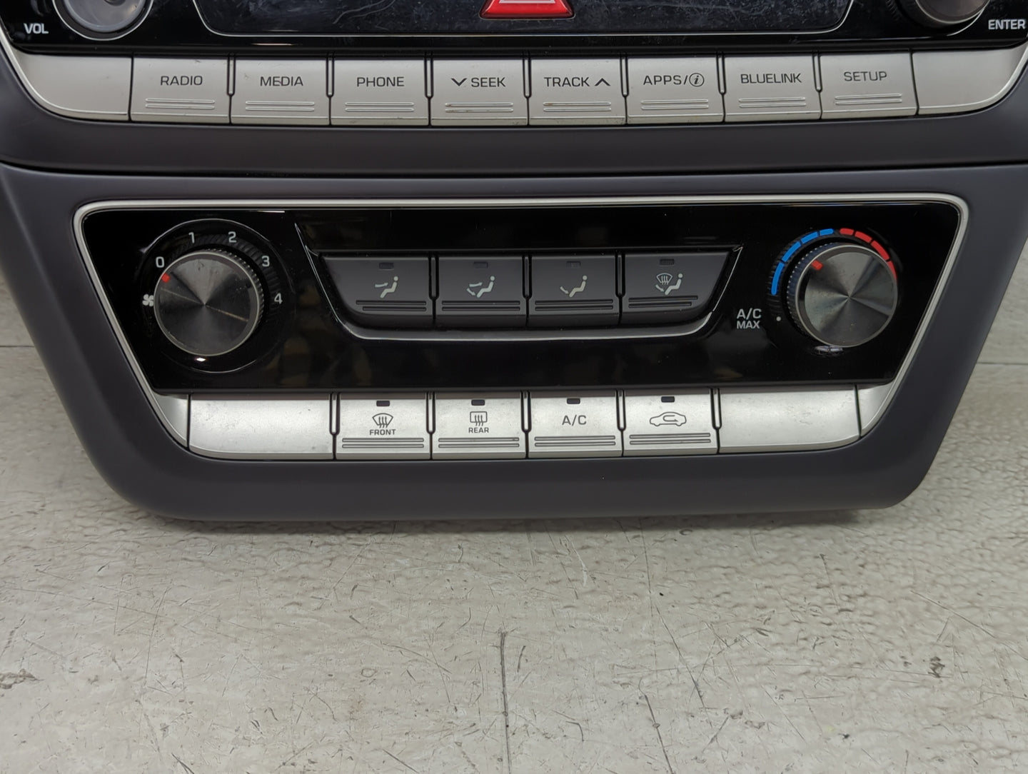 2018-2019 Hyundai Sonata Climate Control Module Temperature AC/Heater Replacement P/N:97250-C2AA0ZL5 Fits Fits 2018 2019 OEM
