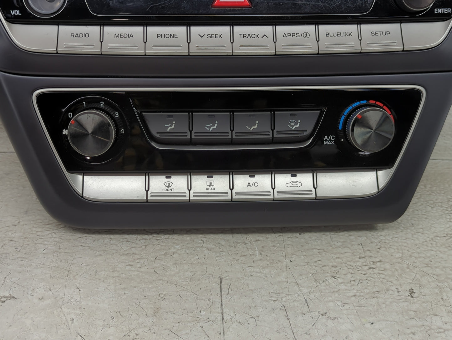 2018-2019 Hyundai Sonata Climate Control Module Temperature AC/Heater Replacement P/N:97250-C2AA0ZL5 Fits Fits 2018 2019 OEM
