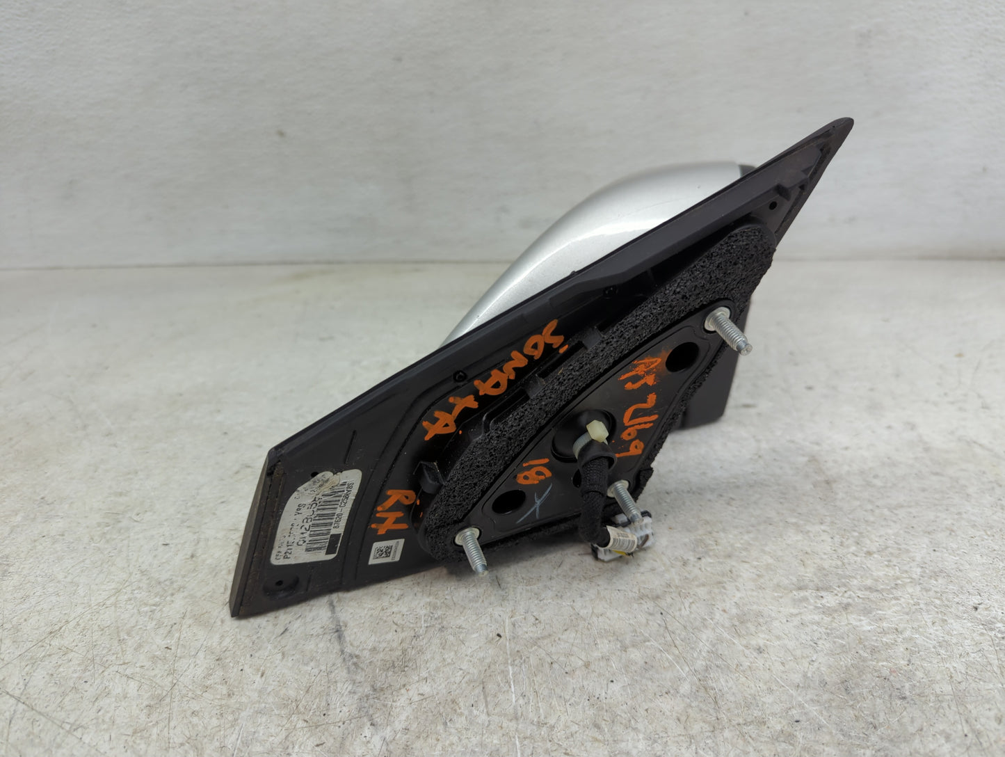2018-2019 Hyundai Sonata Passenger Side View Mirror - Right Door Mirror OEM Used - Oemusedautoparts1.com
