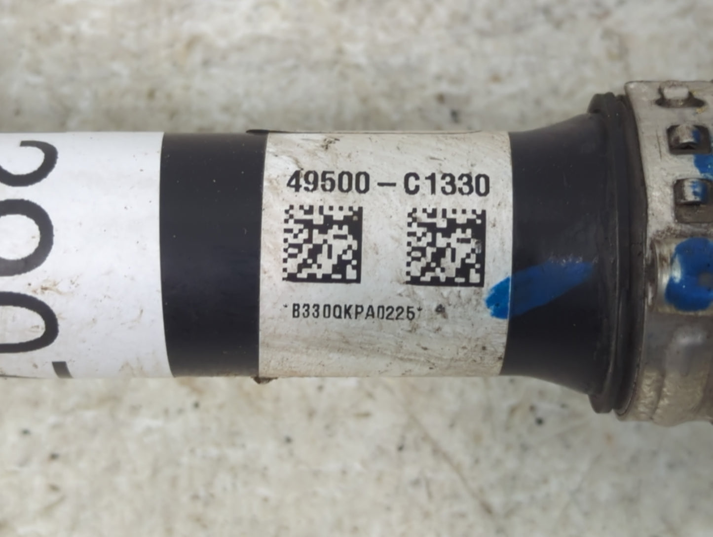 2015-2019 Hyundai Sonata Axle Shaft Front Driver Cv C/v - Oemusedautoparts1.com