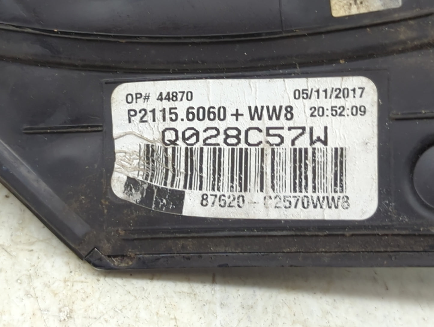 2018-2019 Hyundai Sonata Passenger Side View Mirror - Right Door Mirror OEM Used - Oemusedautoparts1.com
