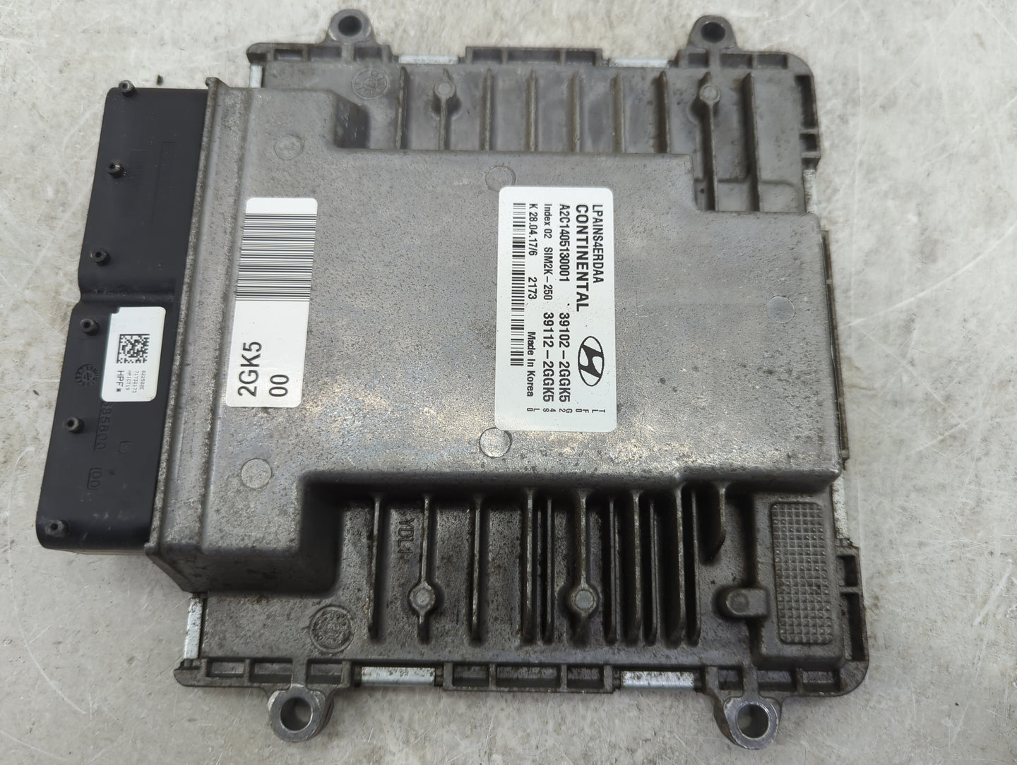 2018-2019 Hyundai Sonata PCM Engine Control Computer ECU ECM PCU OEM P/N:39102-2GGK5 39112-2GGK5 Fits Fits 2018 2019 OEM Use