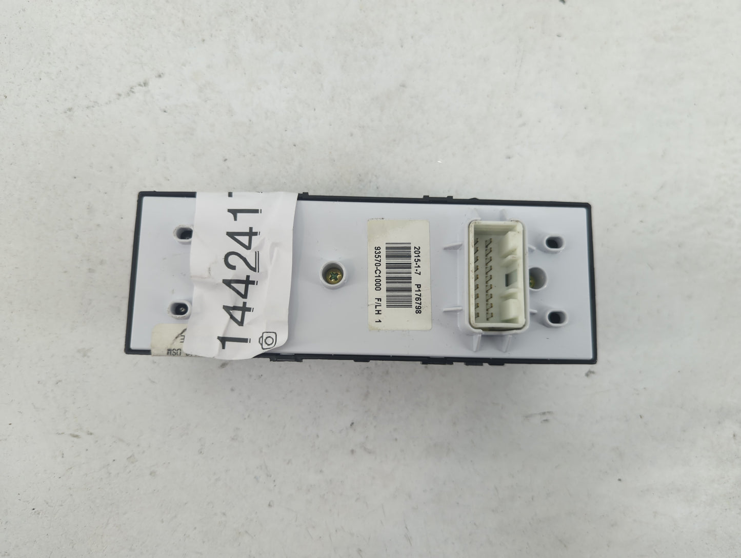 2015-2019 Hyundai Sonata Master Power Window Switch Replacement Driver Side Left P/N:93570-C1000 Fits OEM Used Auto Parts - 