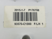 2015-2019 Hyundai Sonata Master Power Window Switch Replacement Driver Side Left P/N:93570-C1000 Fits OEM Used Auto Parts - 