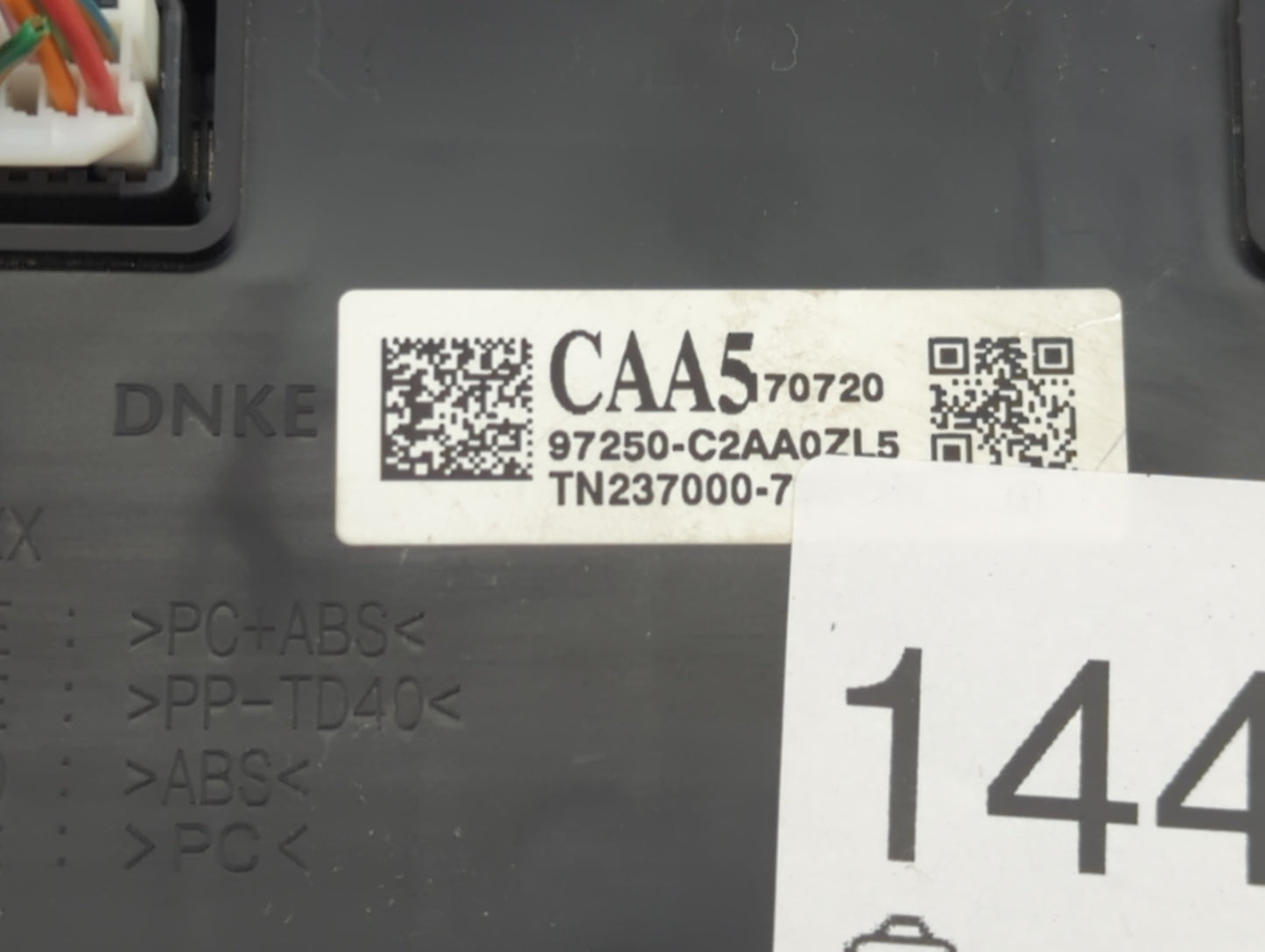 2018-2019 Hyundai Sonata Climate Control Module Temperature AC/Heater Replacement P/N:97250-C2AA0ZL5 Fits Fits 2018 2019 OEM