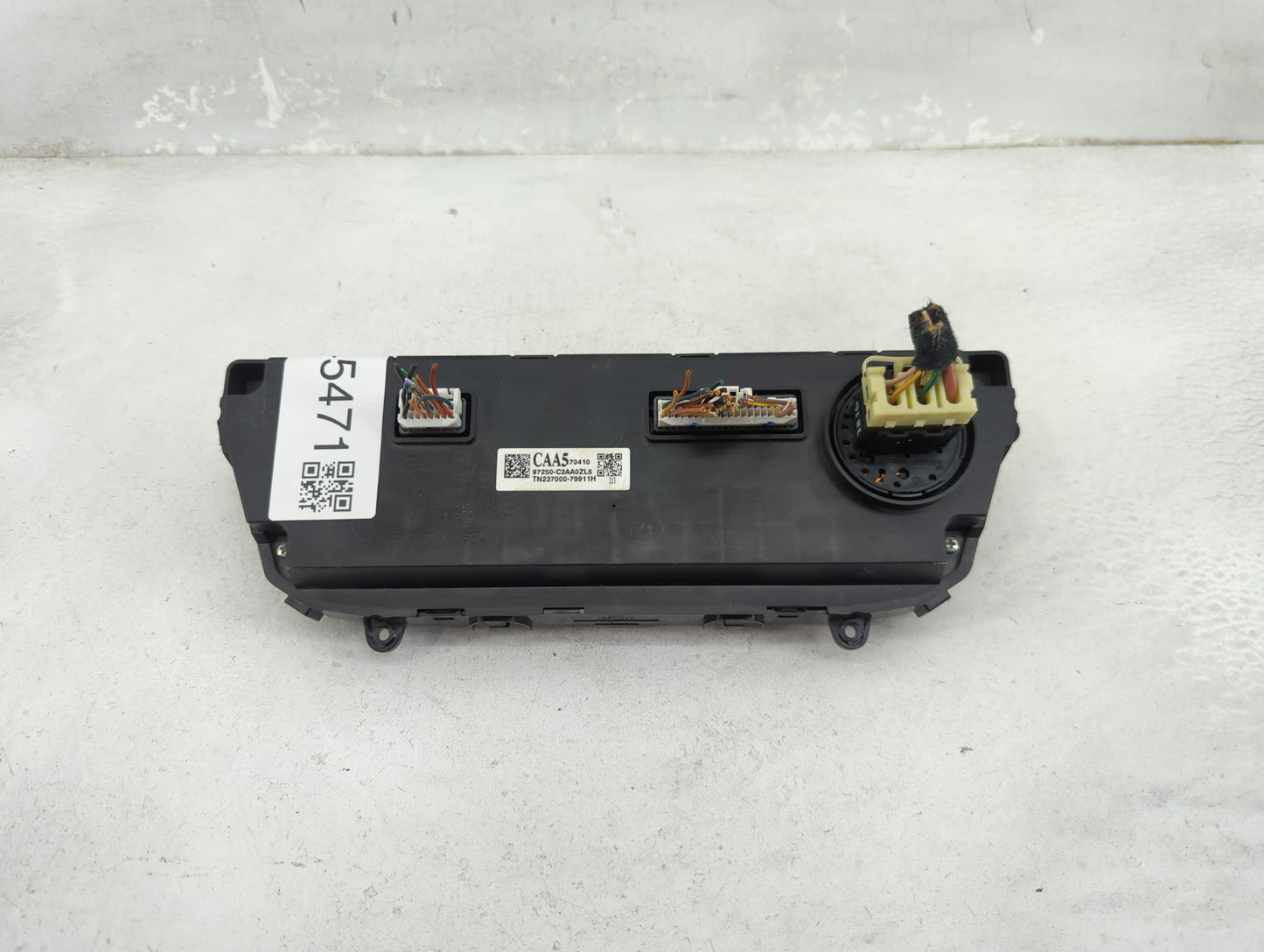 2018-2019 Hyundai Sonata Climate Control Module Temperature AC/Heater Replacement P/N:97250-C2AA0ZL5 Fits Fits 2018 2019 OEM