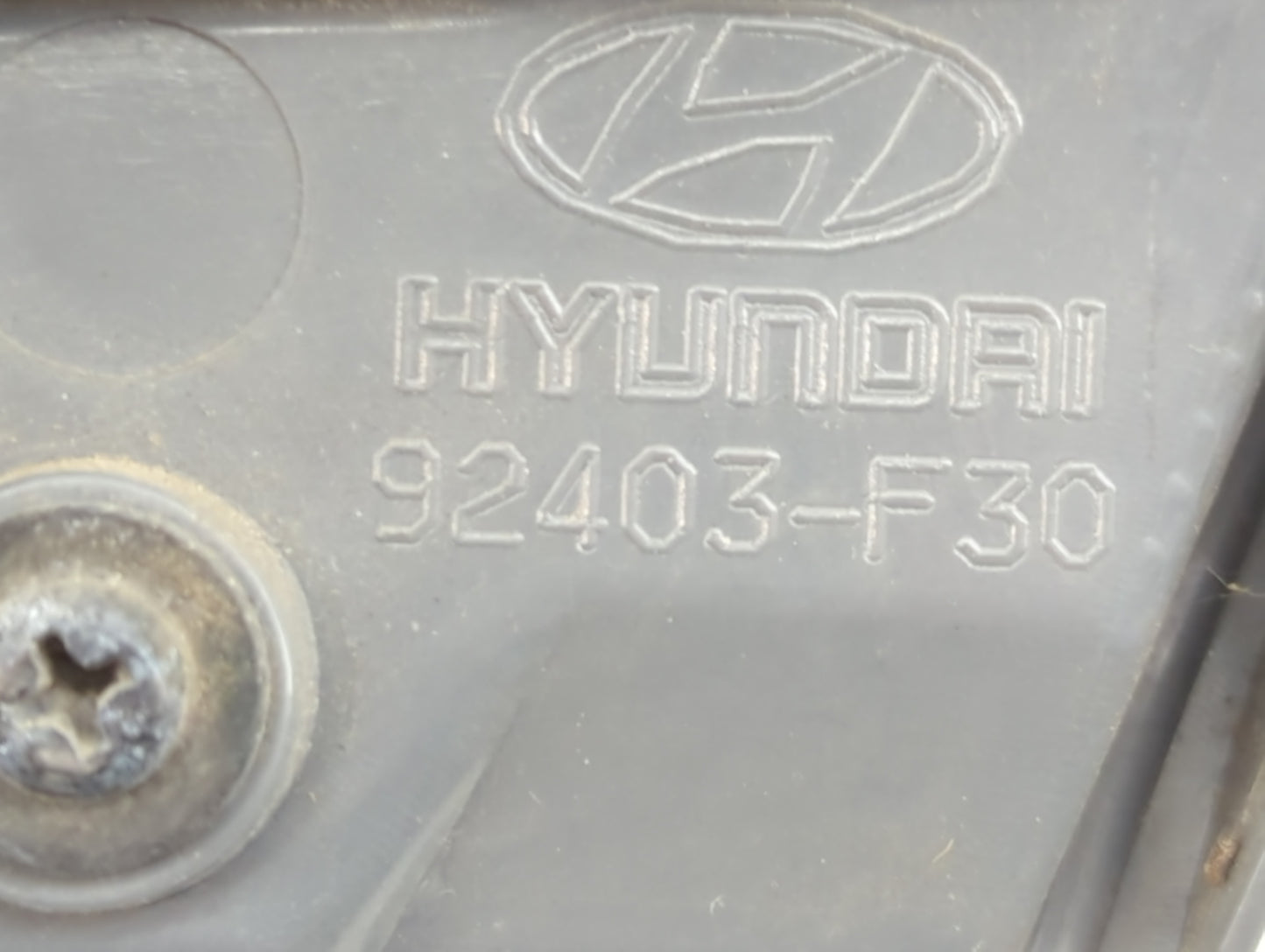 2018-2019 Hyundai Sonata Tail Light Assembly Driver Left OEM P/N:92403-F30 Fits Fits 2018 2019 OEM Used Auto Parts - Oemused