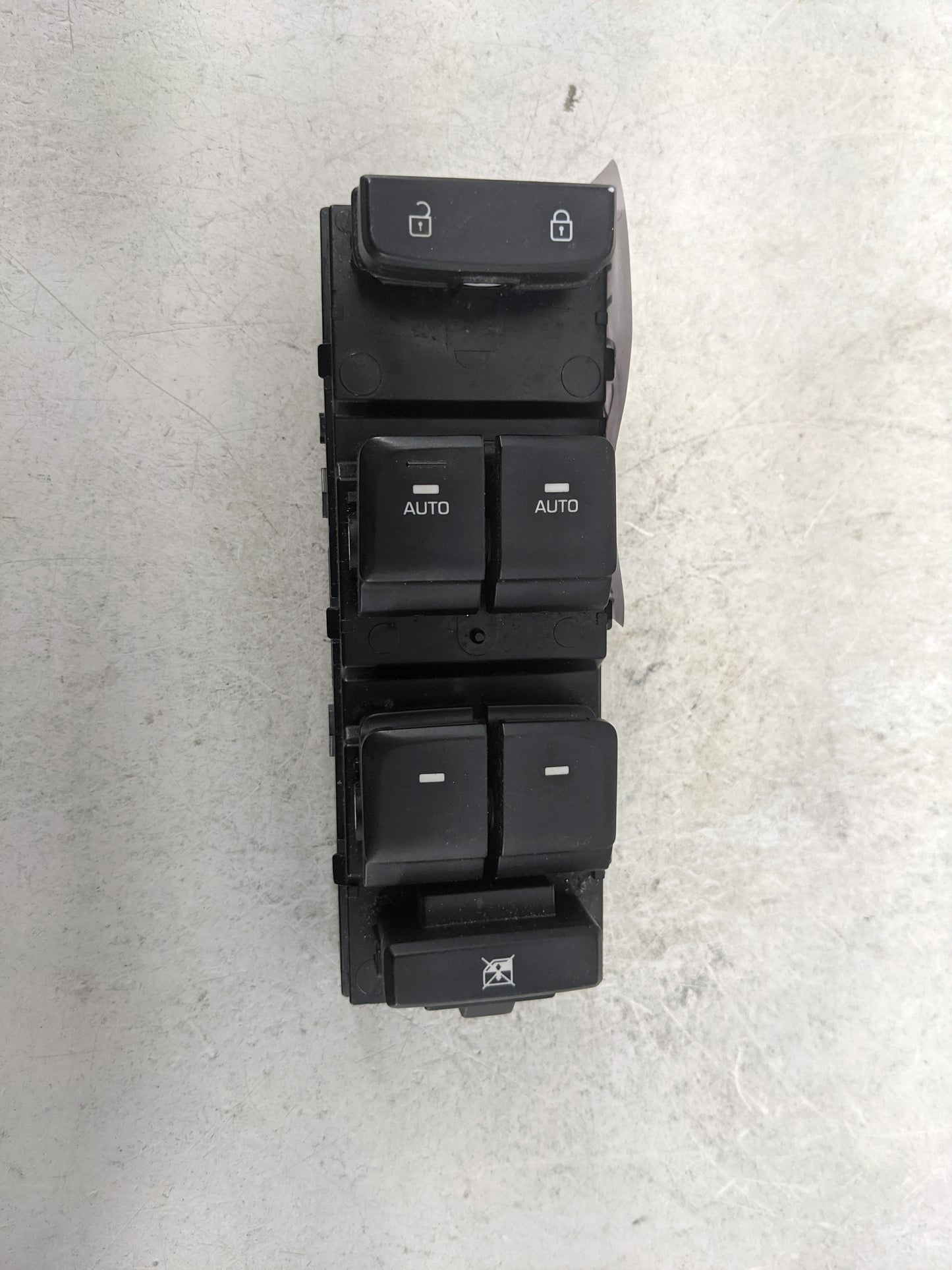 2015-2019 Hyundai Sonata Master Power Window Switch Replacement Driver Side Left P/N:93570-C1010 Fits OEM Used Auto Parts - 
