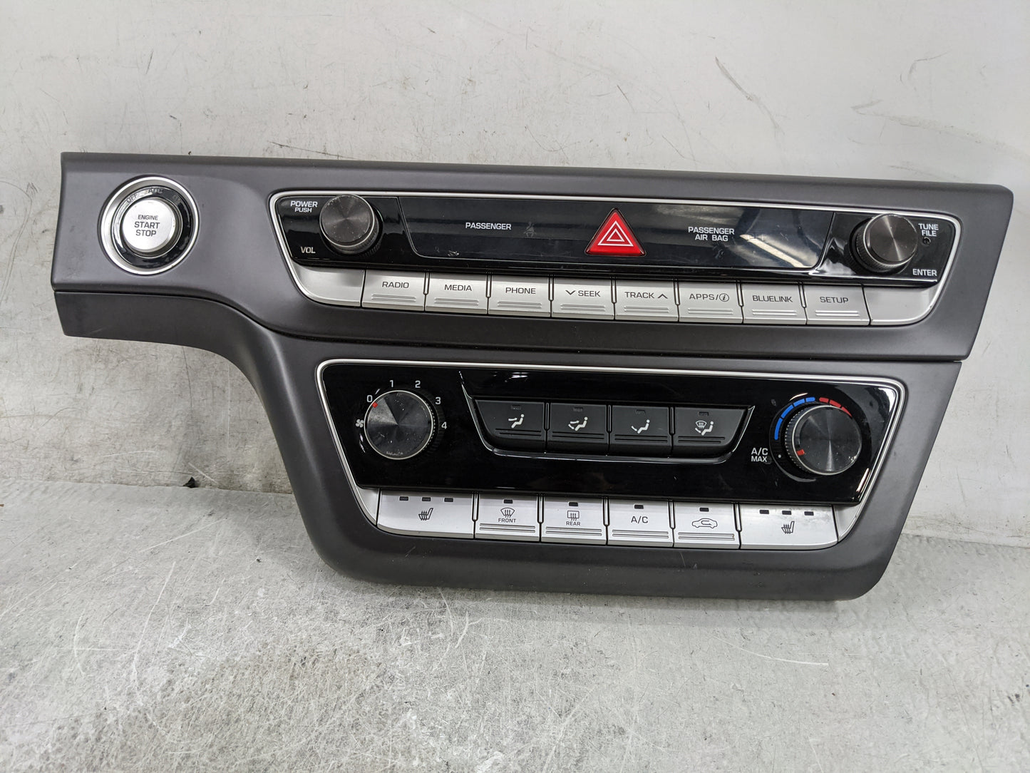 2018-2019 Hyundai Sonata Climate Control Module Temperature AC/Heater Replacement P/N:97250-C2AB0ZL5 94510-C2AA0 Fits OEM Us