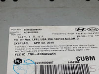 2018-2019 Hyundai Sonata Information Radio Display Screen 1475558 - Oemusedautoparts1.com