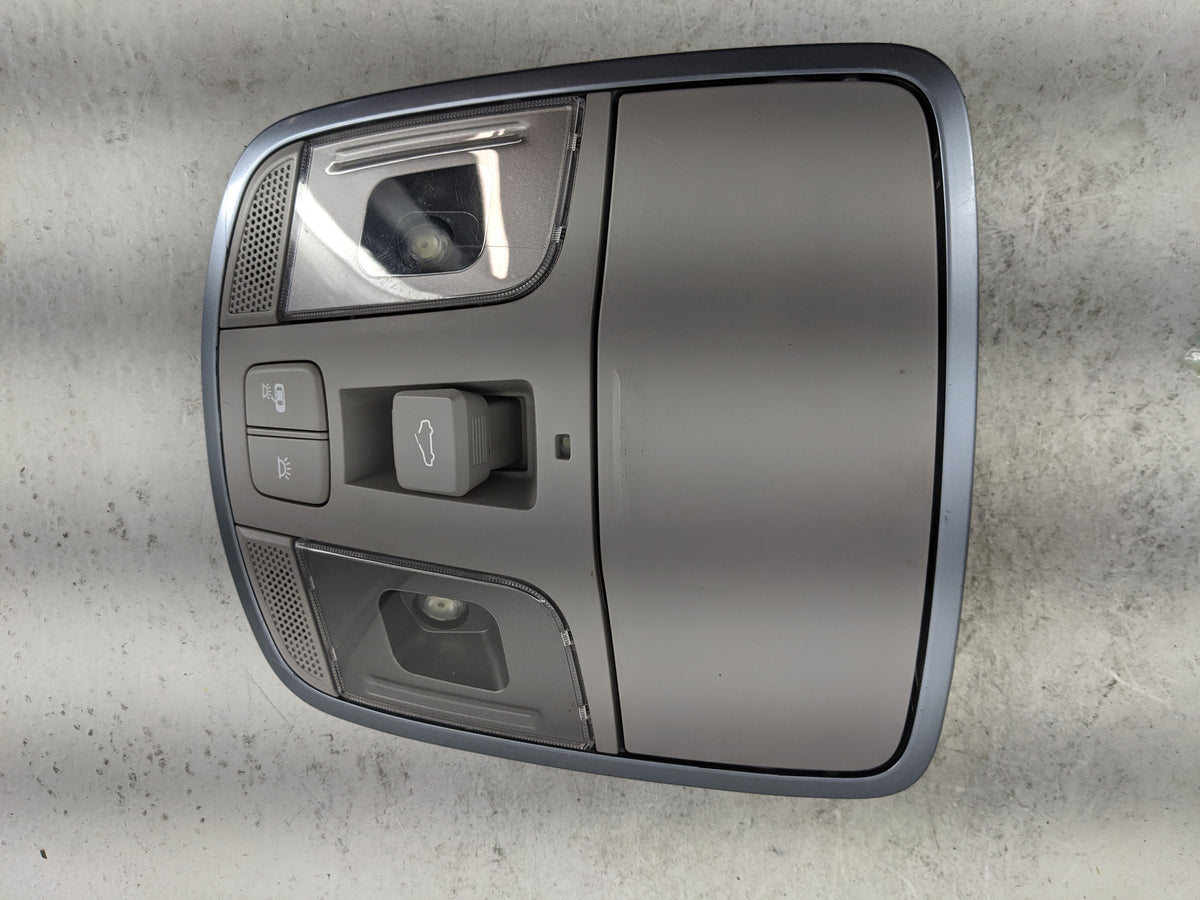 2018 Hyundai Sonata Overhead Roof Console Gray - Oemusedautoparts1.com