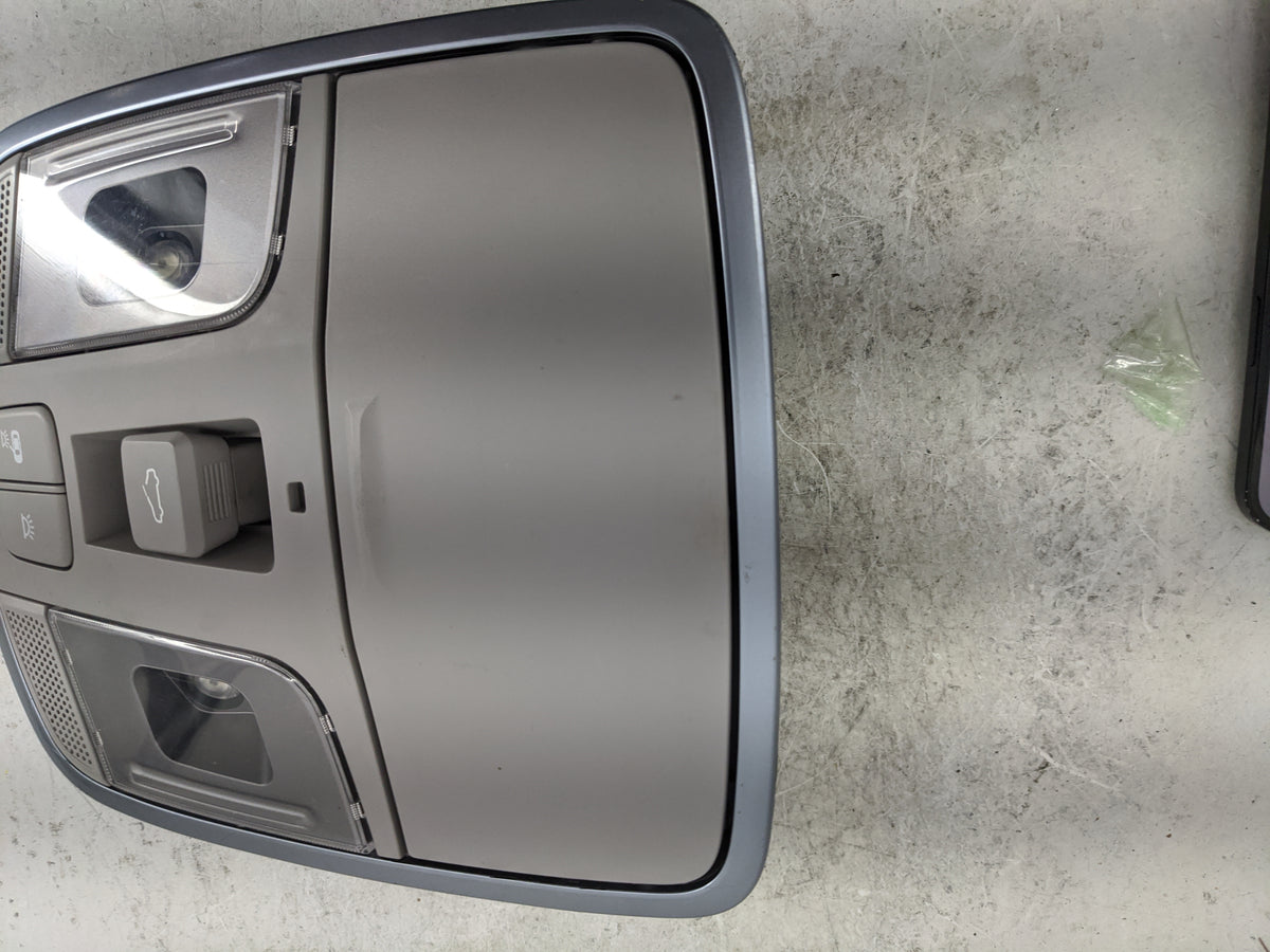 2018 Hyundai Sonata Overhead Roof Console Gray - Oemusedautoparts1.com