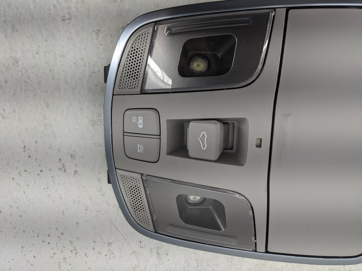 2018 Hyundai Sonata Overhead Roof Console Gray - Oemusedautoparts1.com