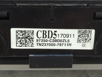 2018-2019 Hyundai Sonata Climate Control Module Temperature AC/Heater Replacement P/N:97250-C2BD0ZL5 TN237000-79711H Fits OE