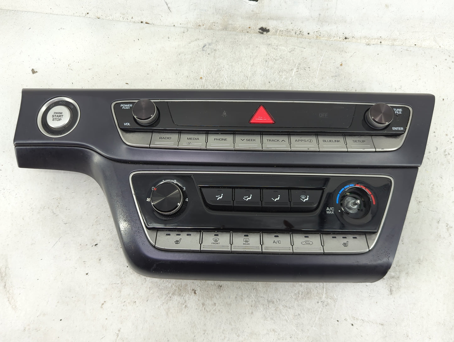 2018-2019 Hyundai Sonata Climate Control Module Temperature AC/Heater Replacement P/N:94510-C2AA0 Fits Fits 2018 2019 OEM Us