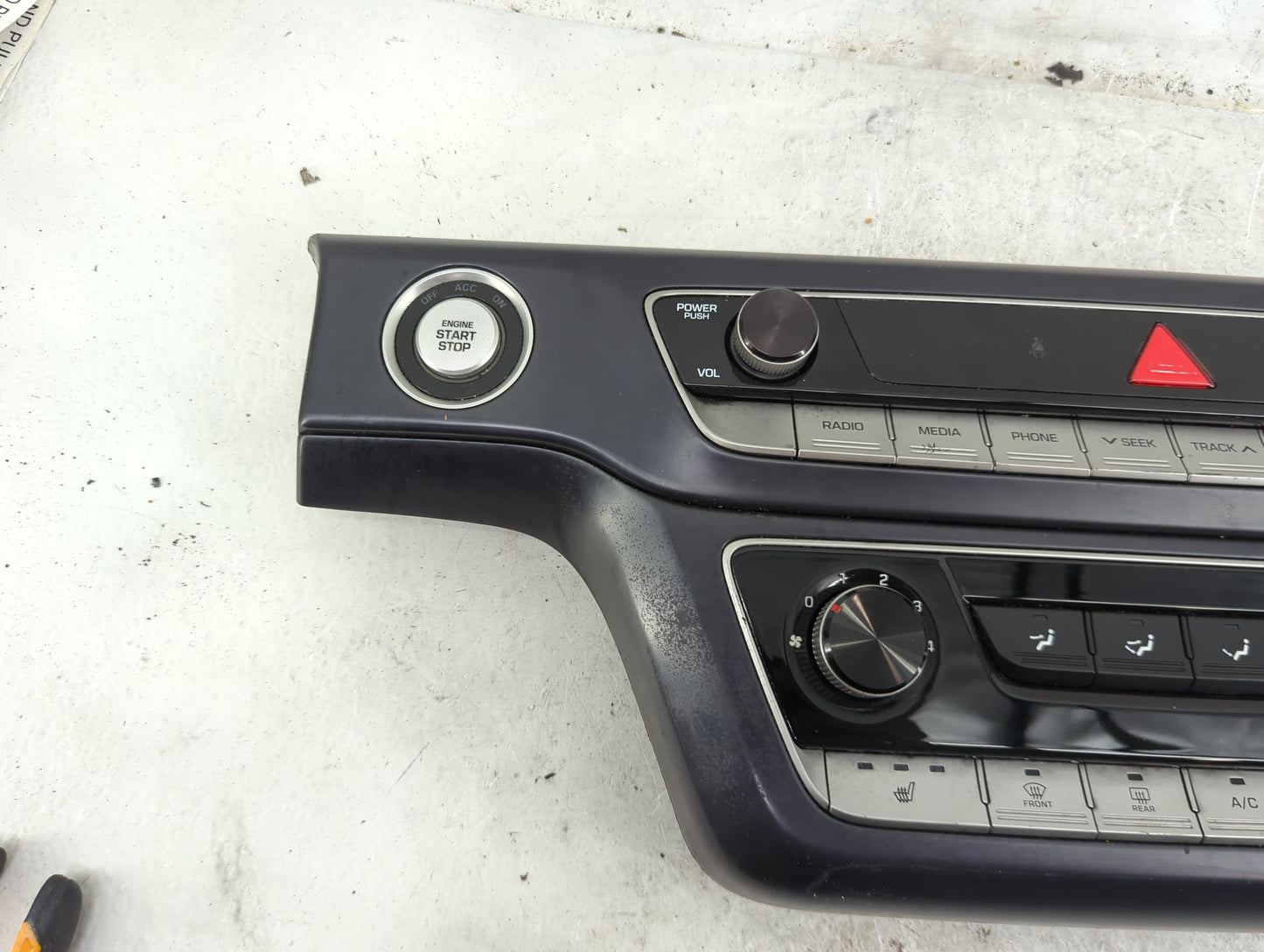 2018-2019 Hyundai Sonata Climate Control Module Temperature AC/Heater Replacement P/N:94510-C2AA0 Fits Fits 2018 2019 OEM Us