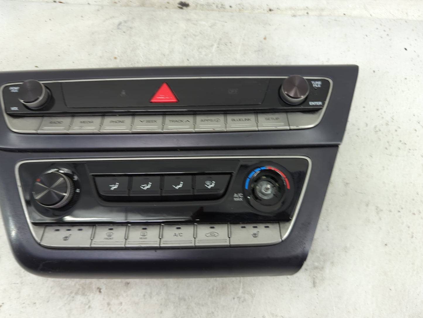 2018-2019 Hyundai Sonata Climate Control Module Temperature AC/Heater Replacement P/N:94510-C2AA0 Fits Fits 2018 2019 OEM Us
