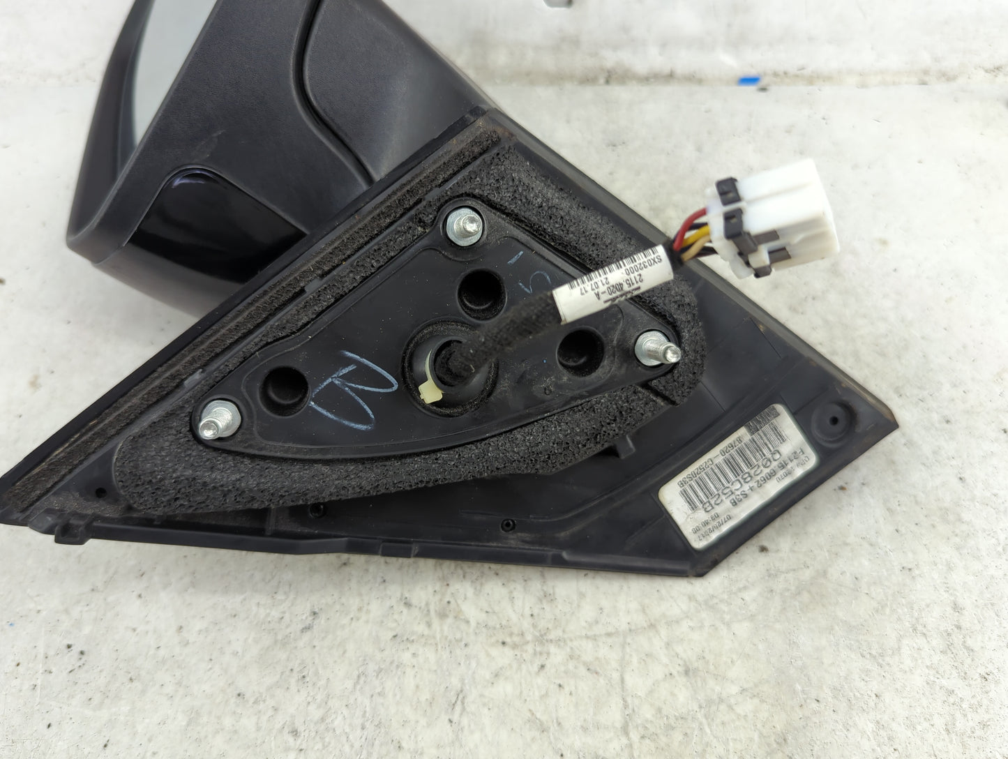 2018-2019 Hyundai Sonata Passenger Side View Mirror - Right Door Mirror OEM Used - Oemusedautoparts1.com