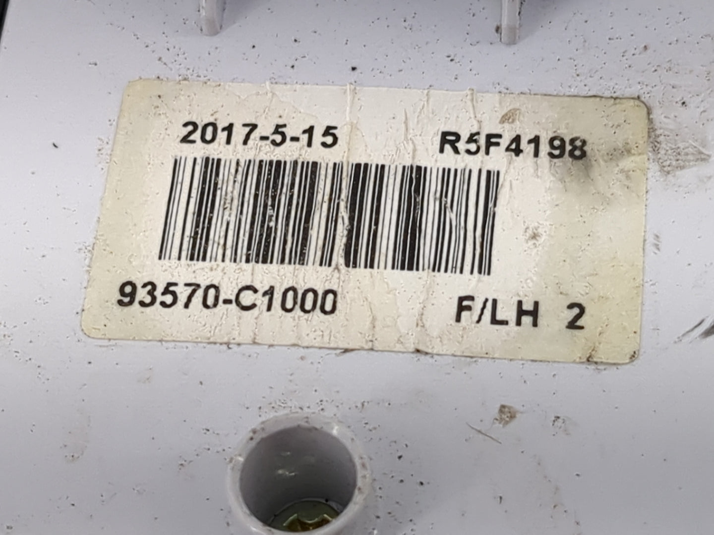 2015-2019 Hyundai Sonata Master Power Window Switch Replacement Driver Side Left P/N:93570-C1000 Fits OEM Used Auto Parts - 