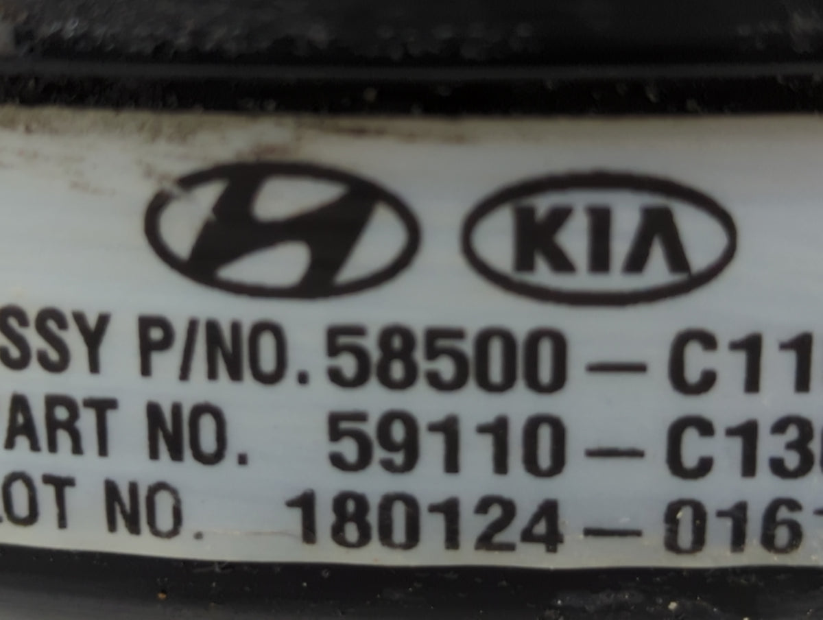 2015-2019 Hyundai Sonata Power Brake Booster Oem 1500998 - Oemusedautoparts1.com
