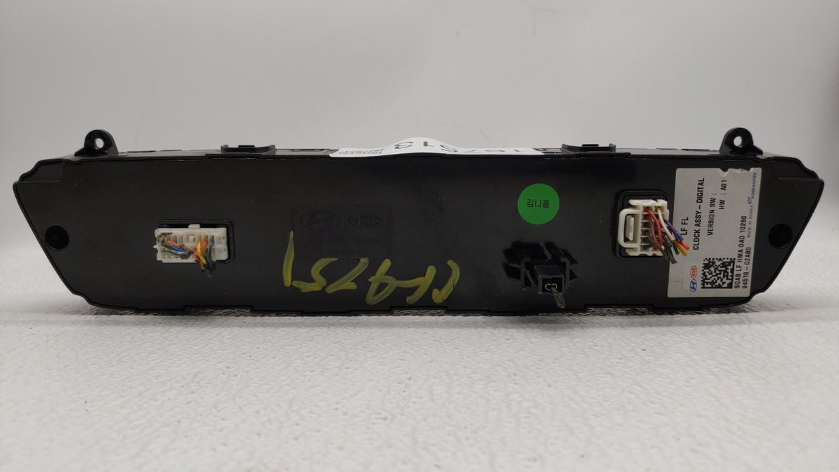 2018-2019 Hyundai Sonata Information Radio Display Screen - Oemusedautoparts1.com