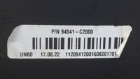 2018 Hyundai Sonata Instrument Cluster Speedometer Gauges P/N:94051-C2000 94041-C2000 Fits OEM Used Auto Parts - Oemusedauto