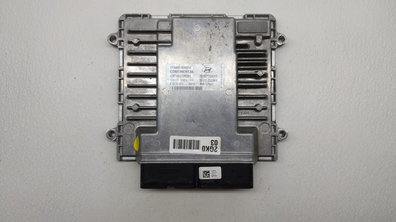 2018-2019 Hyundai Sonata PCM Engine Control Computer ECU ECM PCU OEM P/N:39102-2GGJ0 39112-2GGJ0, 39102-2GGK0 Fits Fits 2018