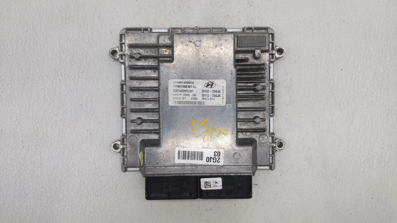 2018-2019 Hyundai Sonata PCM Engine Control Computer ECU ECM PCU OEM P/N:39102-2GGJ0 39112-2GGJ0, 39102-2GGK0 Fits Fits 2018