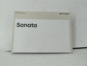 compare product 2018 Hyundai Sonata Owners Manual Book Guide OEM Used Auto Parts