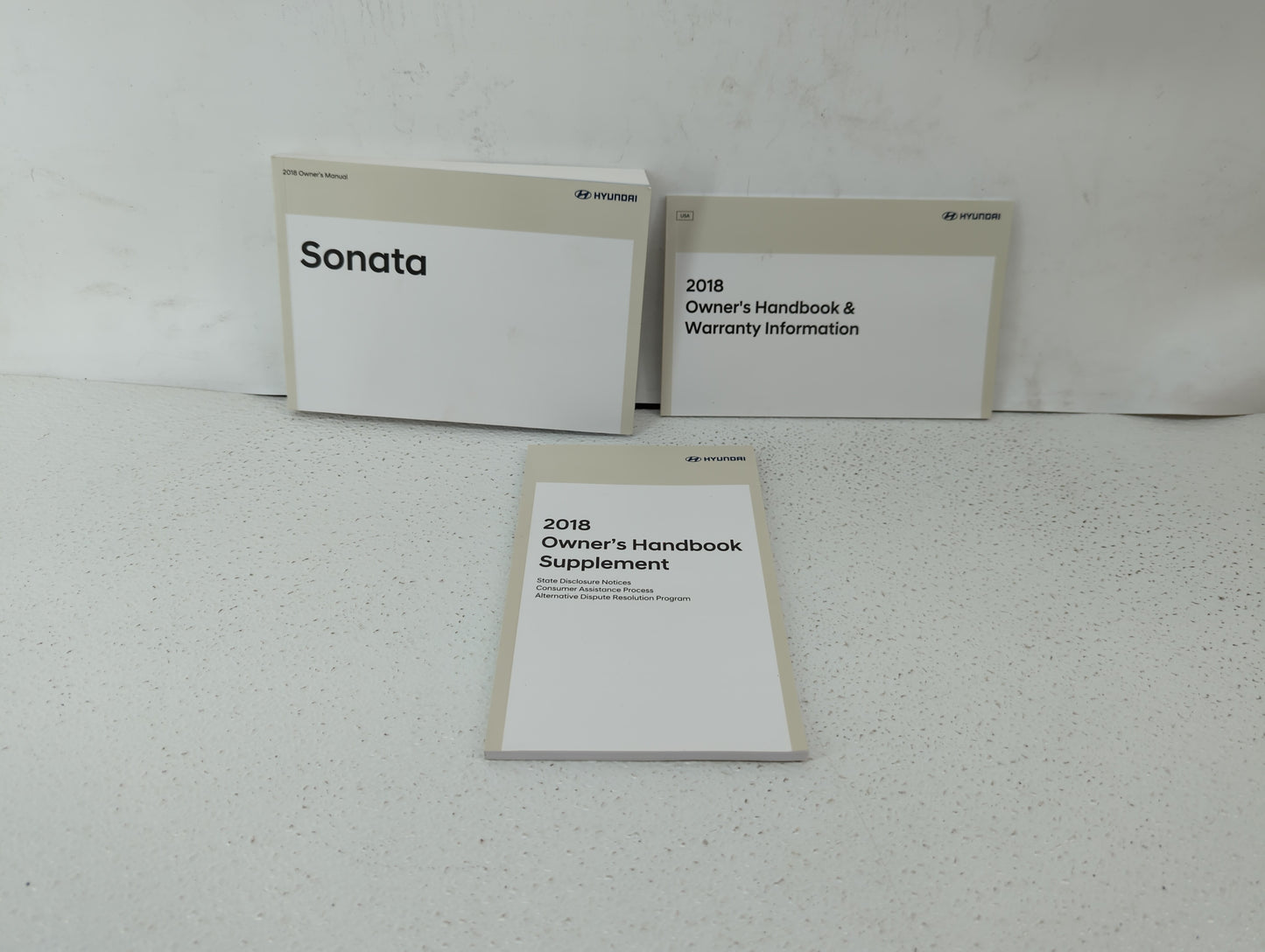 2018 Hyundai Sonata Owners Manual Book Guide OEM Used Auto Parts - Oemusedautoparts1.com