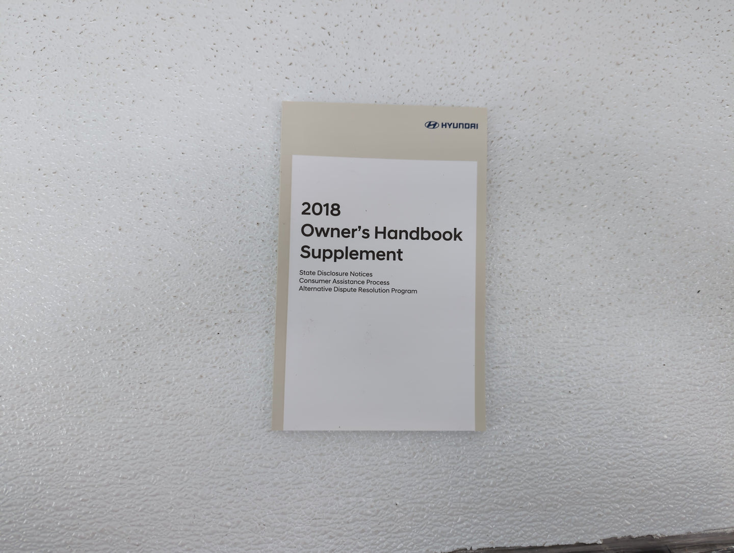 2018 Hyundai Sonata Owners Manual Book Guide OEM Used Auto Parts - Oemusedautoparts1.com