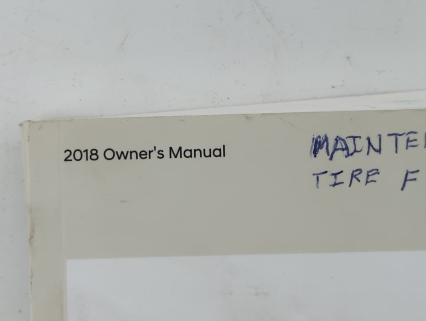 2018 Hyundai Sonata Owners Manual Book Guide OEM Used Auto Parts - Oemusedautoparts1.com