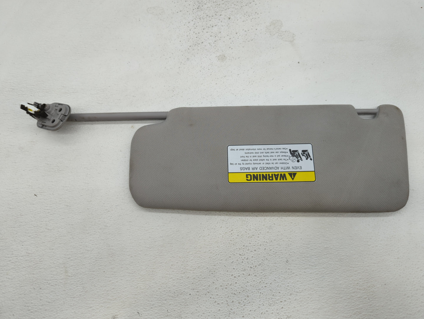 2015-2019 Hyundai Sonata Sun Visor Shade Replacement Passenger Right Mirror Fits Fits 2015 2016 2017 2018 2019 OEM Used Auto