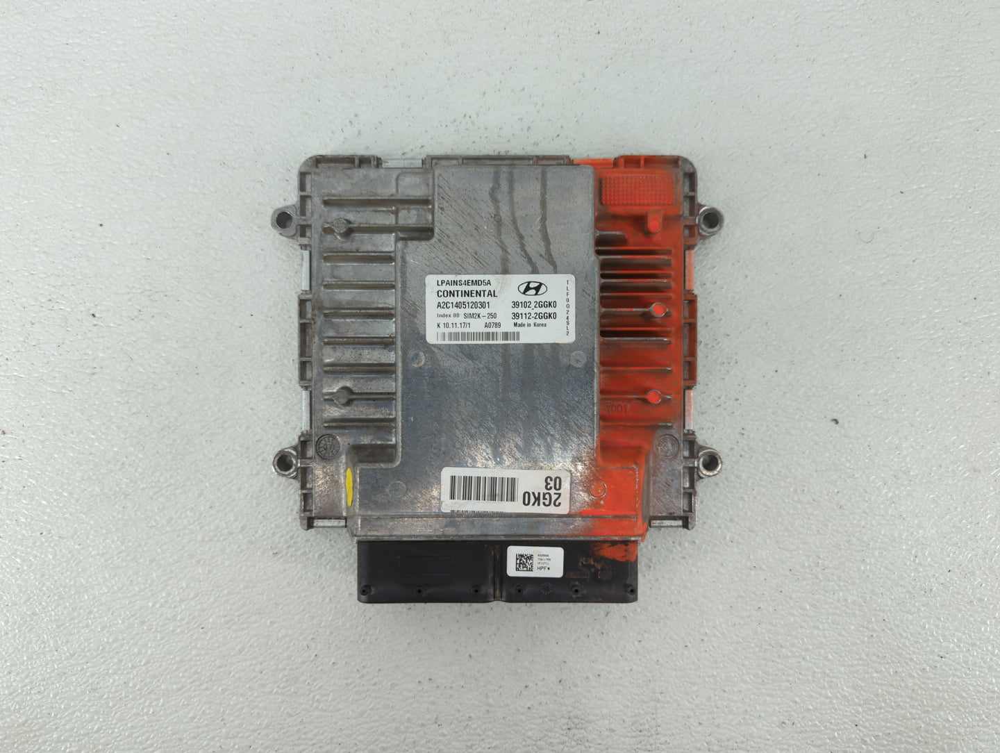 2018-2019 Hyundai Sonata PCM Engine Control Computer ECU ECM PCU OEM P/N:39102-2GGK2 39112-2GGK2, 39102-2GGJ0 Fits Fits 2018
