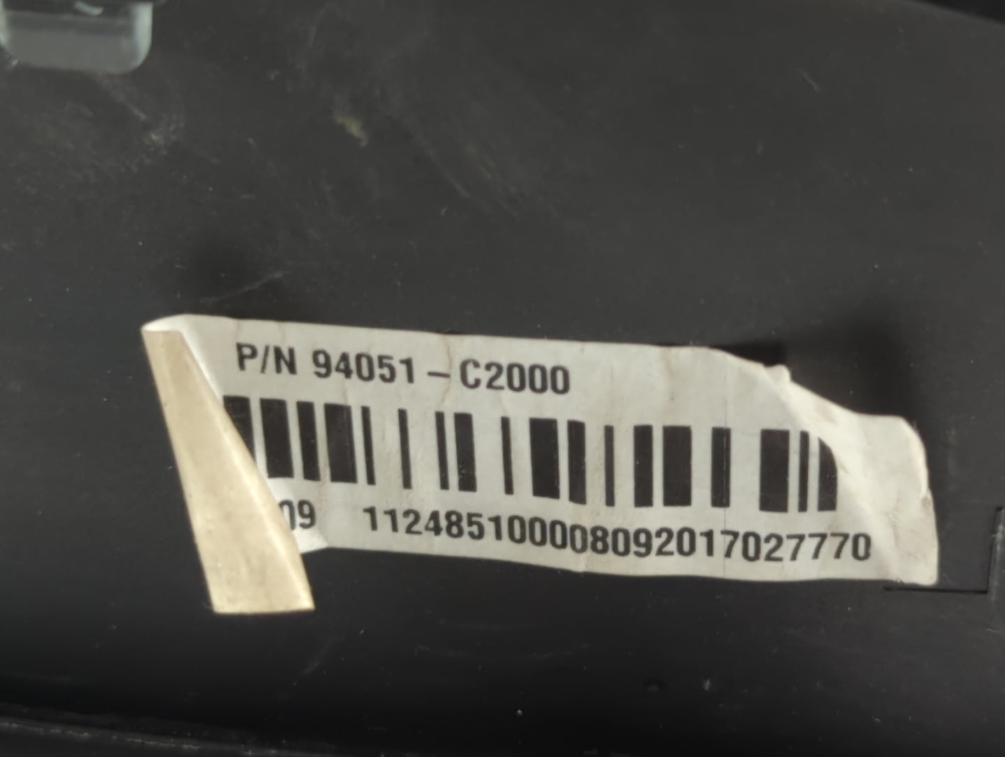 2018 Hyundai Sonata Instrument Cluster Speedometer Gauges P/N:94051-C2000 94041-C2000 Miles: Fits OEM Used Auto Parts - Oemu