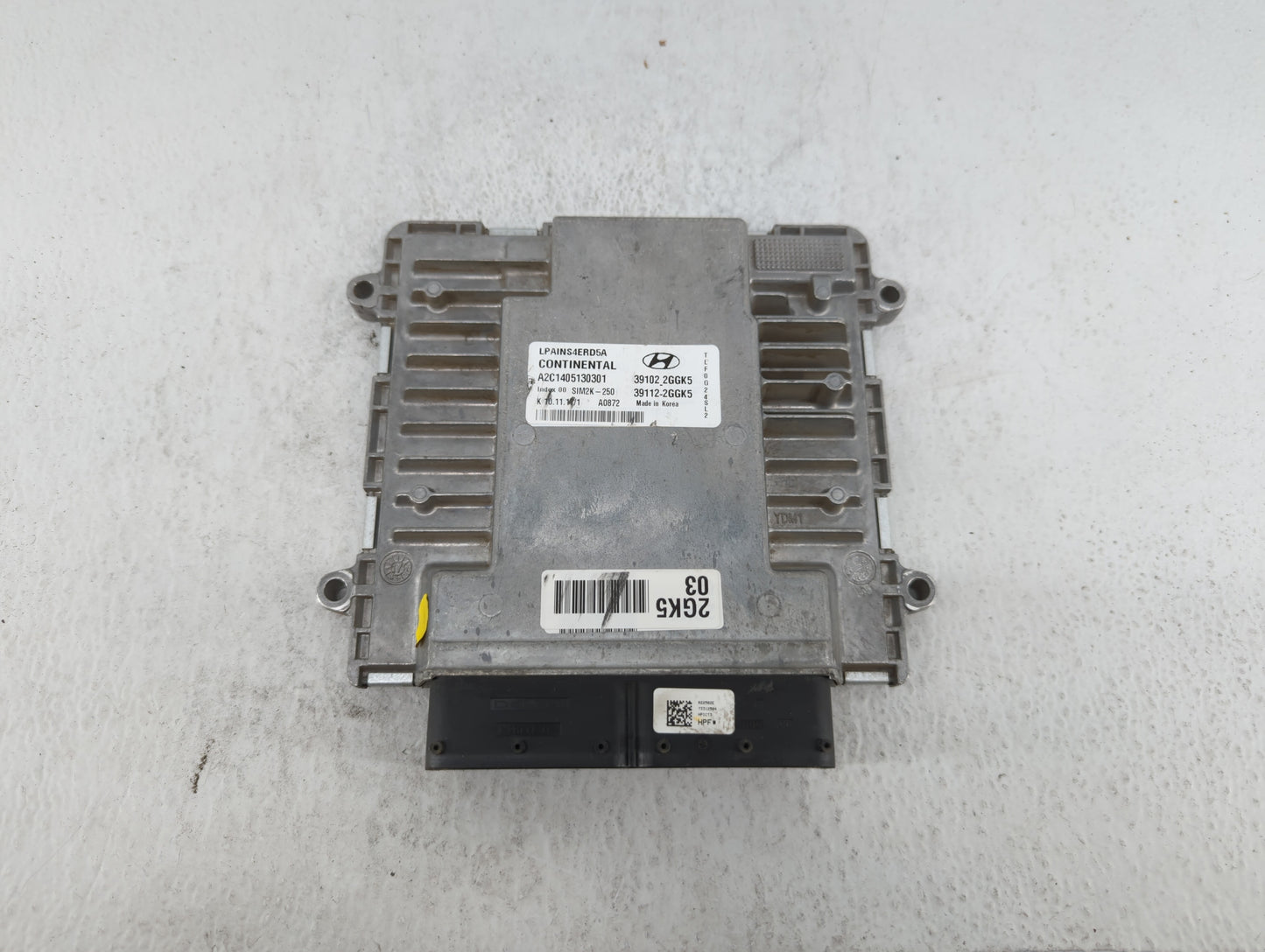 2018-2019 Hyundai Sonata PCM Engine Control Computer ECU ECM PCU OEM P/N:39112-2GGK5 39102-2GGK5, 39102-2GGK2 Fits Fits 2018