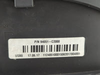 2018 Hyundai Sonata Instrument Cluster Speedometer Gauges P/N:94051-C2000 94041-C2000 Fits OEM Used Auto Parts - Oemusedauto